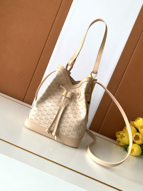 Moynat Canvas Bucket Bag