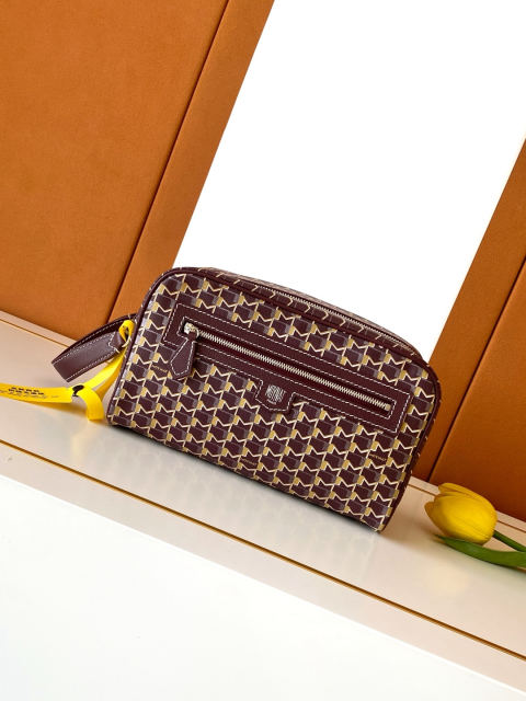Moynat Canvas Toiletry Bag