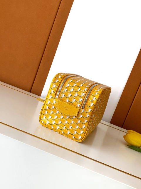Moynat Canvas Toiletry Bag