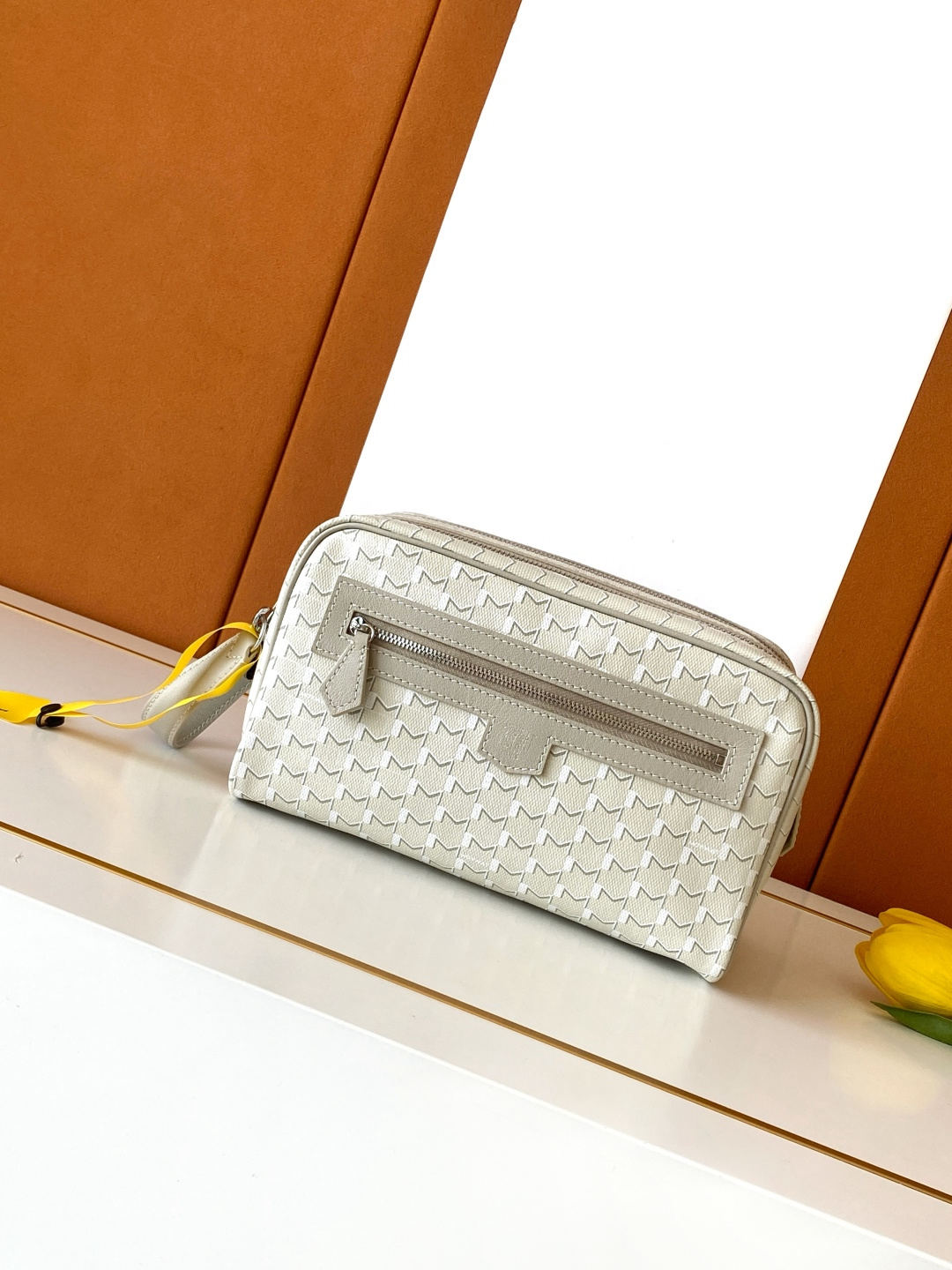 Moynat Canvas Toiletry Bag