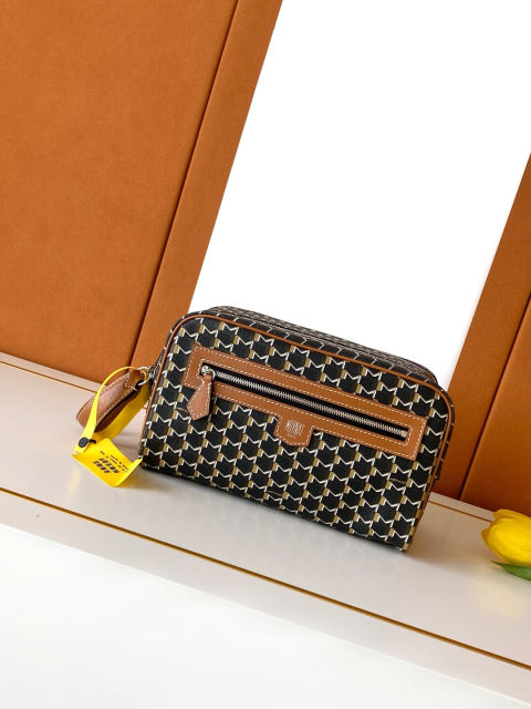 Moynat Canvas Toiletry Bag
